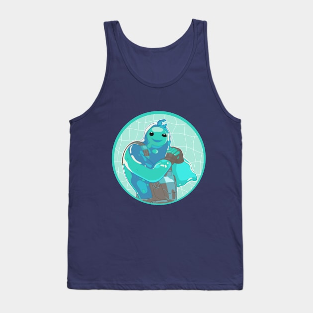 Friendly Blob Tank Top by TASCHE